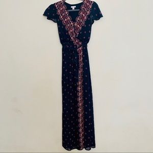 Short Sleeve Maxi Dress